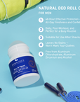 BIO BALANCE DRY & SPORT – natūralus rutulinis dezodorantas vyrams