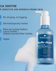 BIO BALANCE Hello Clean Cica Soothe Milky Face Wash – raminantis ir drėkinantis kreminis veido prausiklis