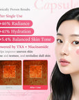 MEDICUBE TXA Niacinamide Capsule Cream - skaistinantis ir drėkinantis veido kremas