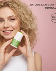 BIO BALANCE DRY & SMOOTH – natūralus plaukelius retinantis rutulinis dezodorantas