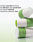 BIO BALANCE DRY & SMOOTH – natūralus plaukelius retinantis rutulinis dezodorantas