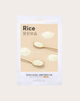 Airy Fit Sheet Mask Rice - lakštinė veido kaukė su ryžių ekstraktu (1 vnt)