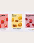 MISSHA Airy Fit Sheet Mask Set - lakštinių veido kaukių rinkinys (3 vnt)