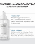 Madagascar Centella Tone Brightening Capsule Ampoule – tamsias dėmes koreguojanti veido ampulė
