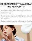 Madagascar Centella Cream - lengvas drėkinantis veido kremas