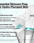 ANUA PDRN Hyaluronic Acid Moisturizing Cleansing Foam – putojantis veido prausiklis
