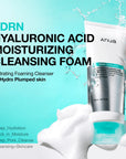ANUA PDRN Hyaluronic Acid Moisturizing Cleansing Foam – putojantis veido prausiklis