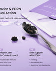 Rejuvenating Caviar PDRN Real Deep Mask – atjauninamoji kaukė su PDRN (4 vnt)
