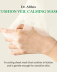 Cushion Veil Calming Mask – raminanti lakštinė veido kaukė