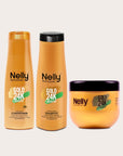 NELLY PROFESSIONAL Keratin - maitinamasis rinkinys sausiems plaukams