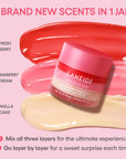 LANEIGE Lip Sleeping Mask Strawberry Shortcake – lūpų kaukė