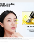 MEDIPEEL Retinal NMN Bounce Shot Eye Cream – stangrinamasis paakių kremas su vibruojančiu aplikatoriumi