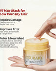 SHISEIDO TSUBAKI Premium EX Repair Mask – intensyviai atkurianti plaukų kaukė