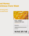 Brightening Mask Real Honey - lakštinė veido kaukė