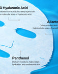 TORRIDEN DIVE-IN Low Molecule Hyaluronic Acid Mask – drėkinamoji lakštinė veido kaukė