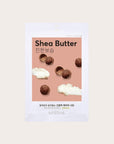 MISSHA Airy Fit Shea Butter Sheet Mask - lakštinė veido kaukė su taukmedžio sviestu (1 vnt)