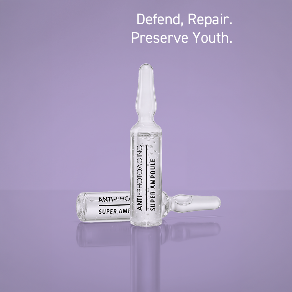 BIO BALANCE Anti.Photoaging - antioksidantinį poveikį turinčios ampulės veidui