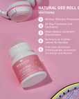 BIO BALANCE DRY & WHITE – natūralus balinamasis rutulinis dezodorantas