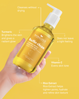 BIO BALANCE Hello Clean Turmeric Bright Aqua Face Wash – skaistinantis veido prausiklis