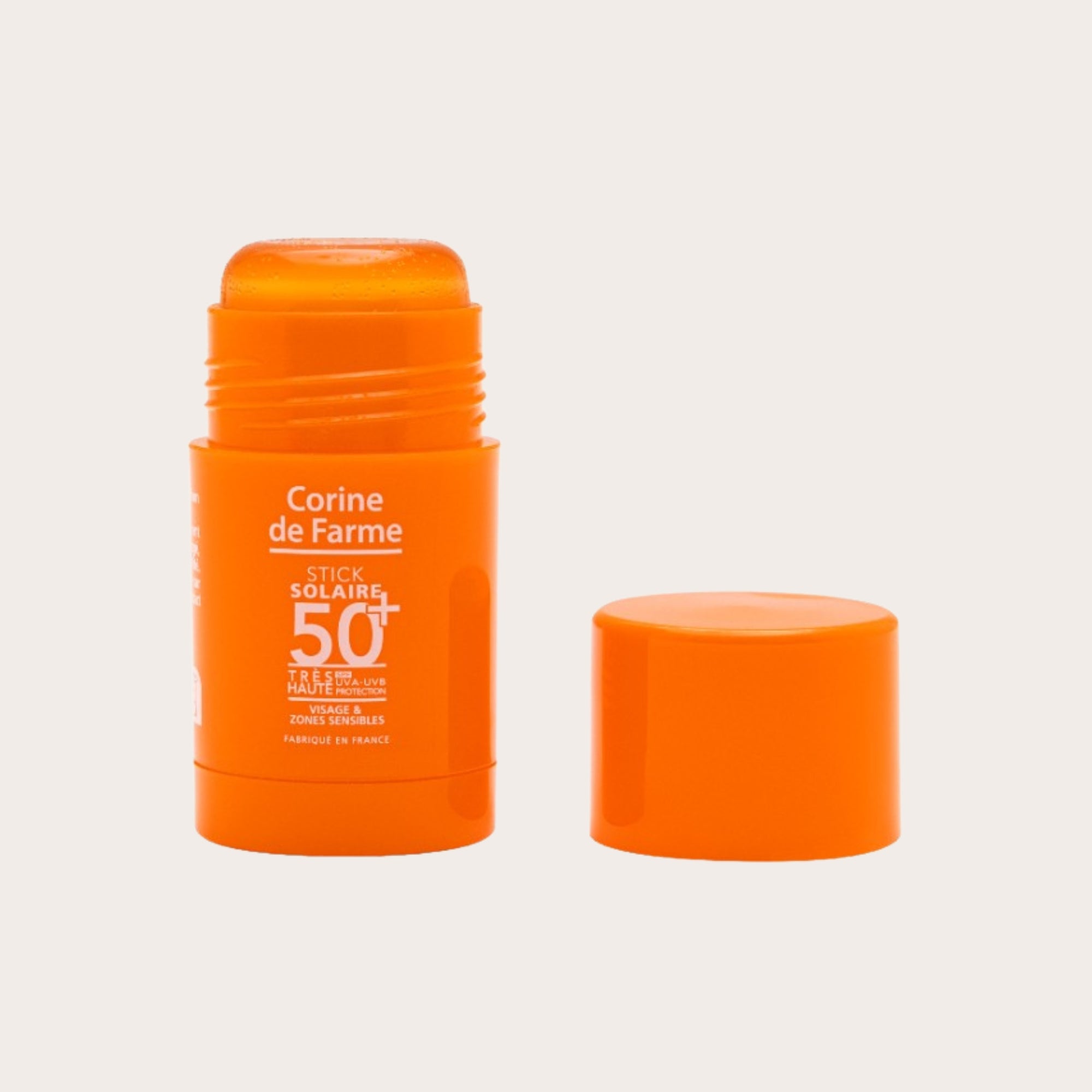 CORINE DE FARME SPF50+ Sunscreen Stick – apsauginis pieštukas nuo saulės SPF50+