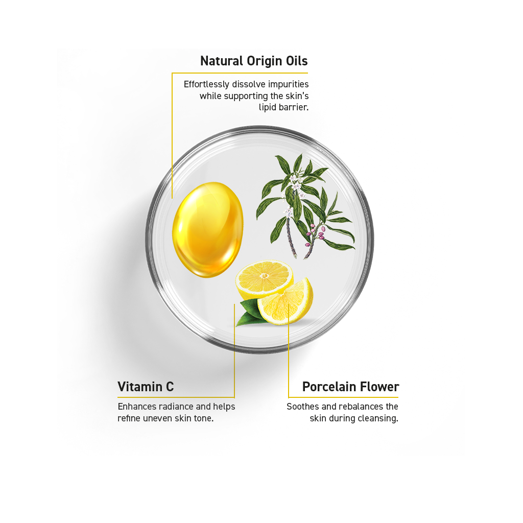 BIO BALANCE Hello Clean - skaistinantis valomasis veido balzamas su vitaminu C