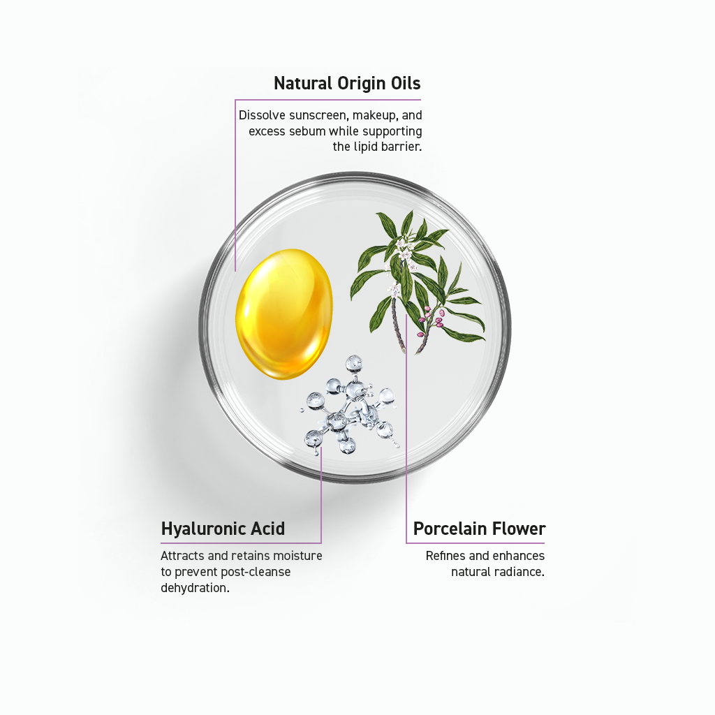 BIO BALANCE Hello Clean - drėkinantis valomasis veido balzamas su hialuronu