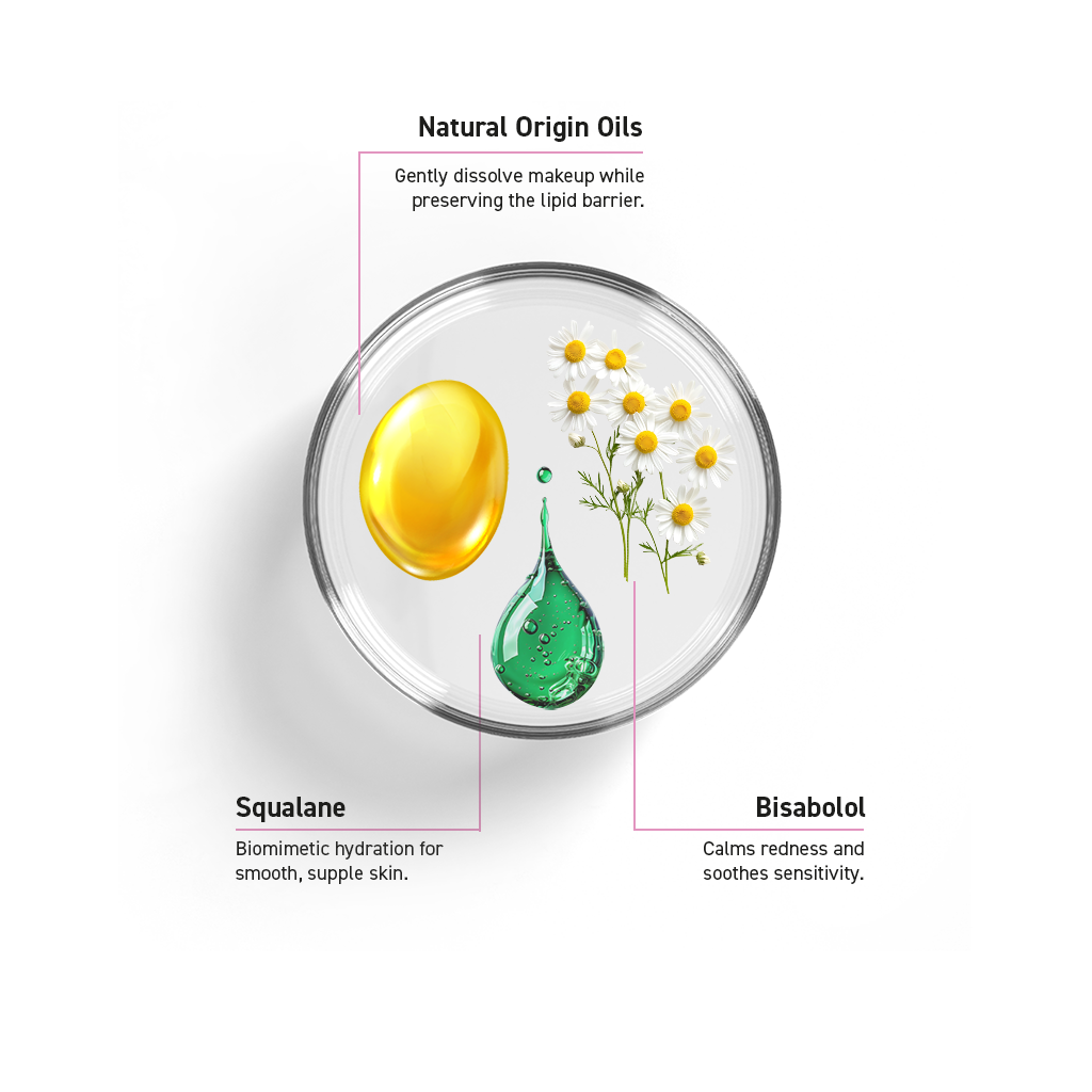 BIO BALANCE Hello Clean - maitinantis valomasis veido balzamas su skvalenu ir bisabololiu