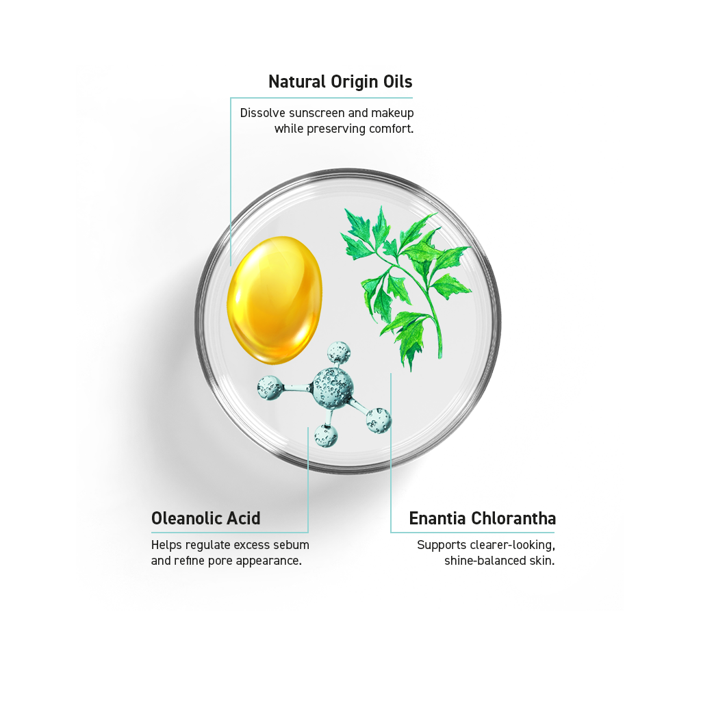 BIO BALANCE Hello Clean - poras mažinantis valomasis veido balzamas su oleanoliu
