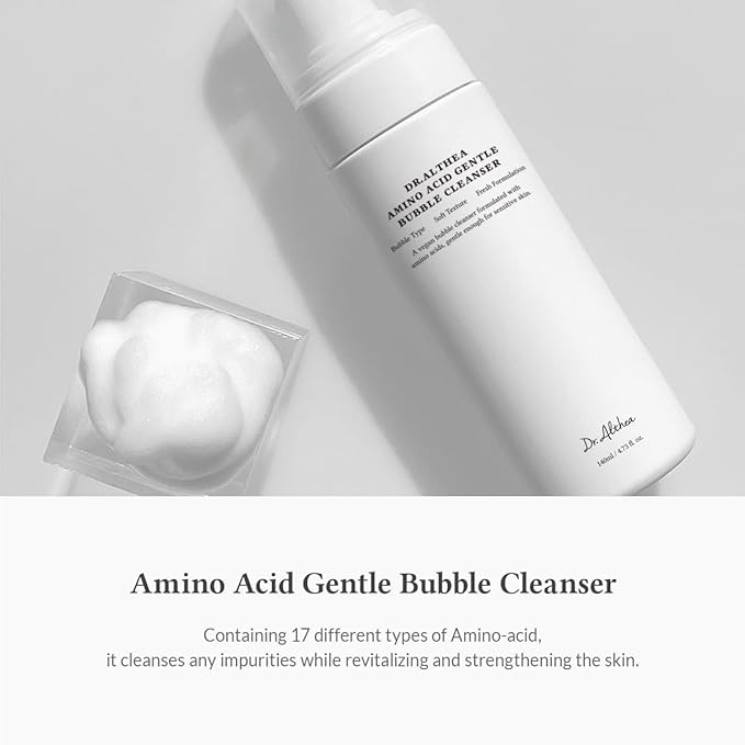 DR. ALTHEA 15% Amino Acid Gentle Bubble Cleanser - švelnus putų veido prausiklis jautriai odai
