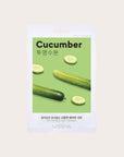 MISSHA Airy Fit Sheet Mask Cucumber - lakštinė veido kaukė su agurkų ekstraktu (1 vnt)