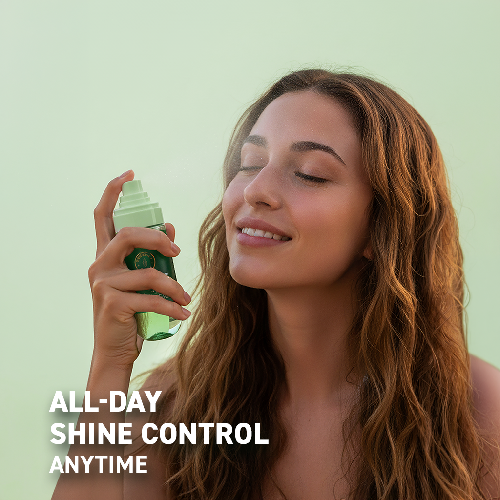 BIO BALANCE Oil Control Clarity Mist Serum  – riebalų išsiskyrimą reguliuojanti veido dulksna-serumas