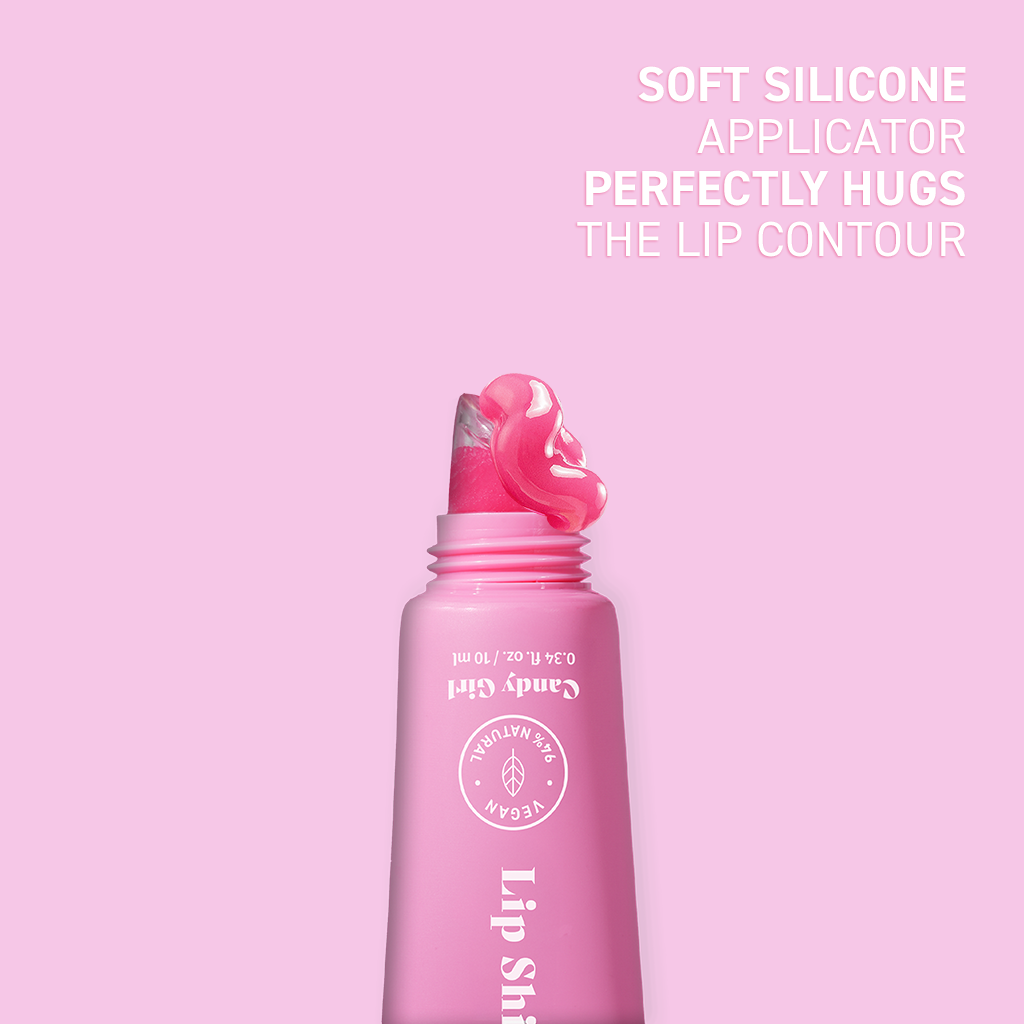 BIO BALANCE Lip Shine Balm Candy Girl – blizgesį suteikiantis maitinamasis lūpų balzamas