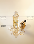 BIO BALANCE Gold & Peptide 24K - raukšles mažinantis veido serumas