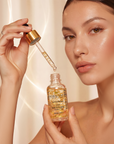 BIO BALANCE Gold & Peptide 24K - raukšles mažinantis veido serumas