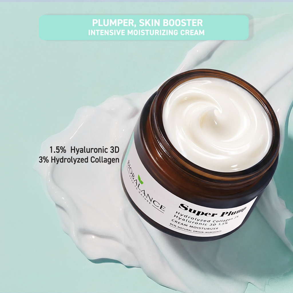 BIO BALANCE Super Plump - putlinantis veido kremas