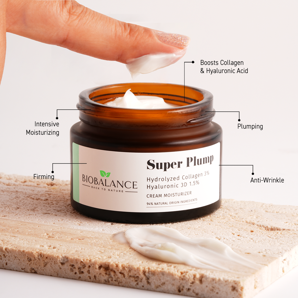 BIO BALANCE Super Plump - putlinantis veido kremas