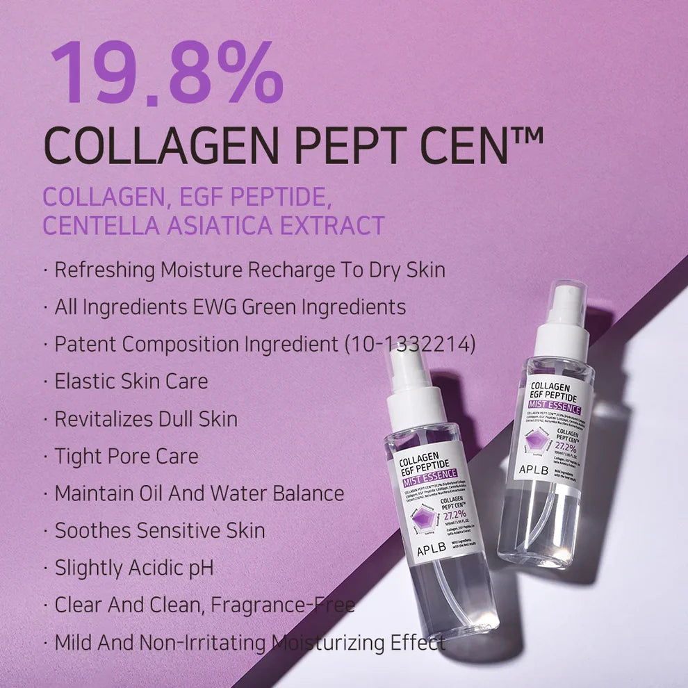 Collagen EGF Peptide Mist Essence – veido dulksna su kolagenu ir peptidais