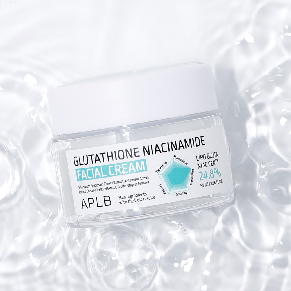 Glutathione Niacinamide Facial Cream – drėkinamasis ir skaistinantis veido kremas