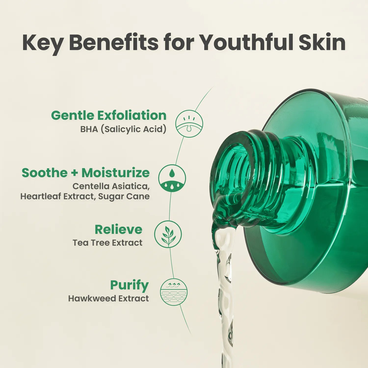 Daily Purifying Treatment Toner – veido tonikas su salicilo rūgštimi