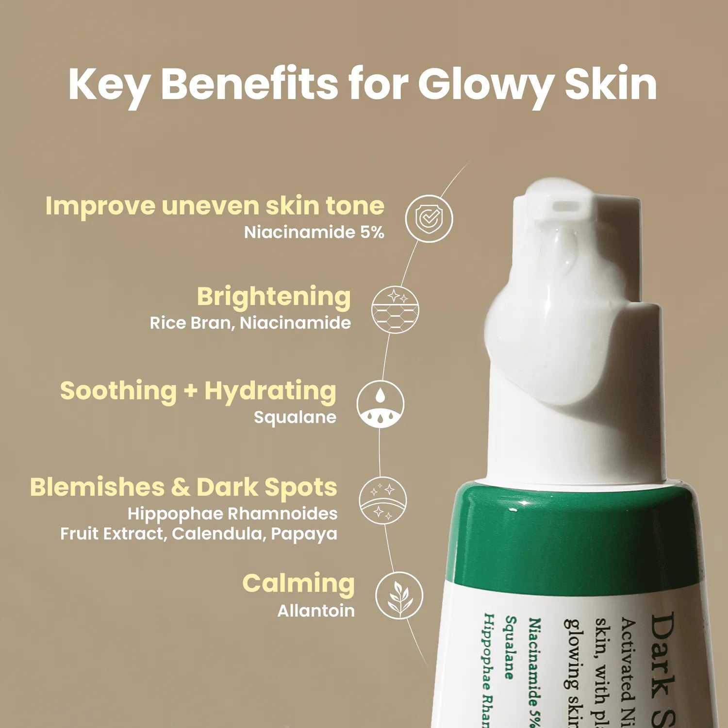 Dark Spot Correcting Glow Serum – veido serumas