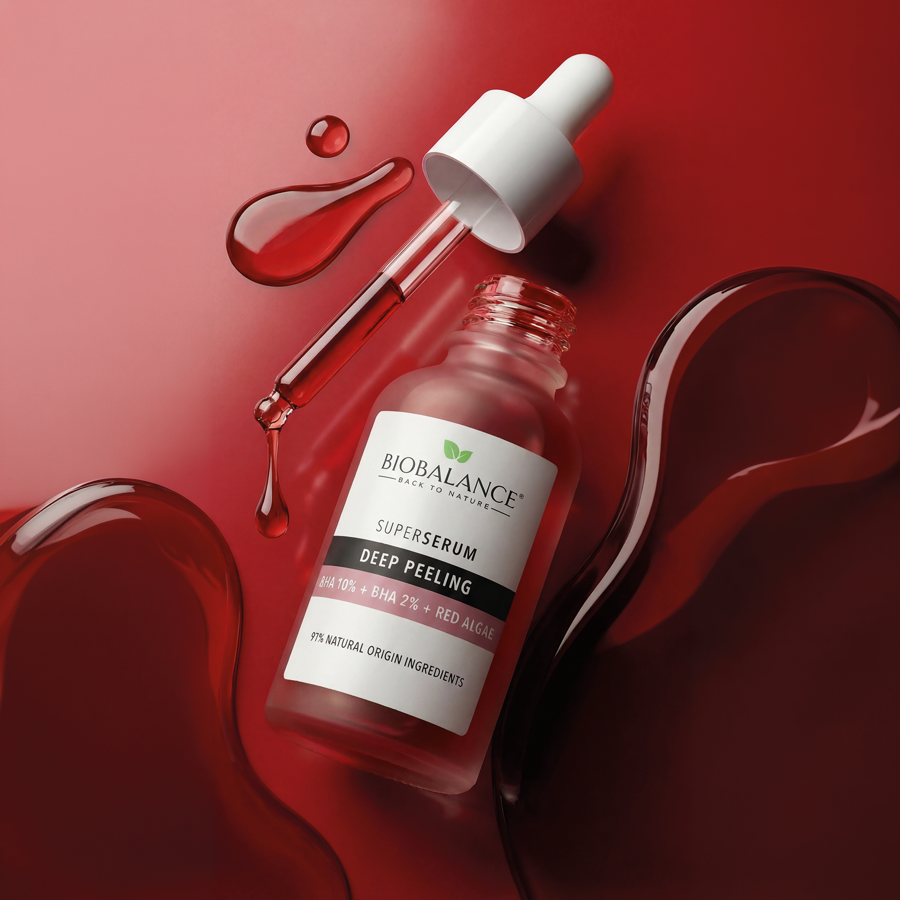 BIO BALANCE Deep Peeling - skaistinantis veido serumas-pilingas su AHA ir BHA