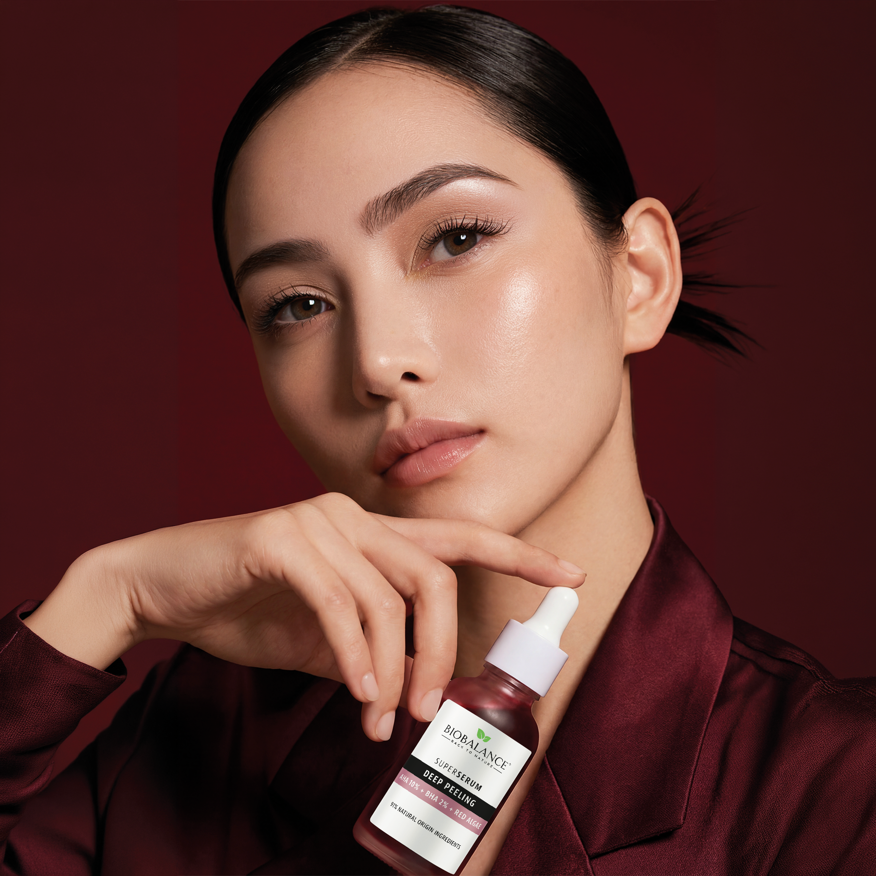 BIO BALANCE Deep Peeling - skaistinantis veido serumas-pilingas su AHA ir BHA