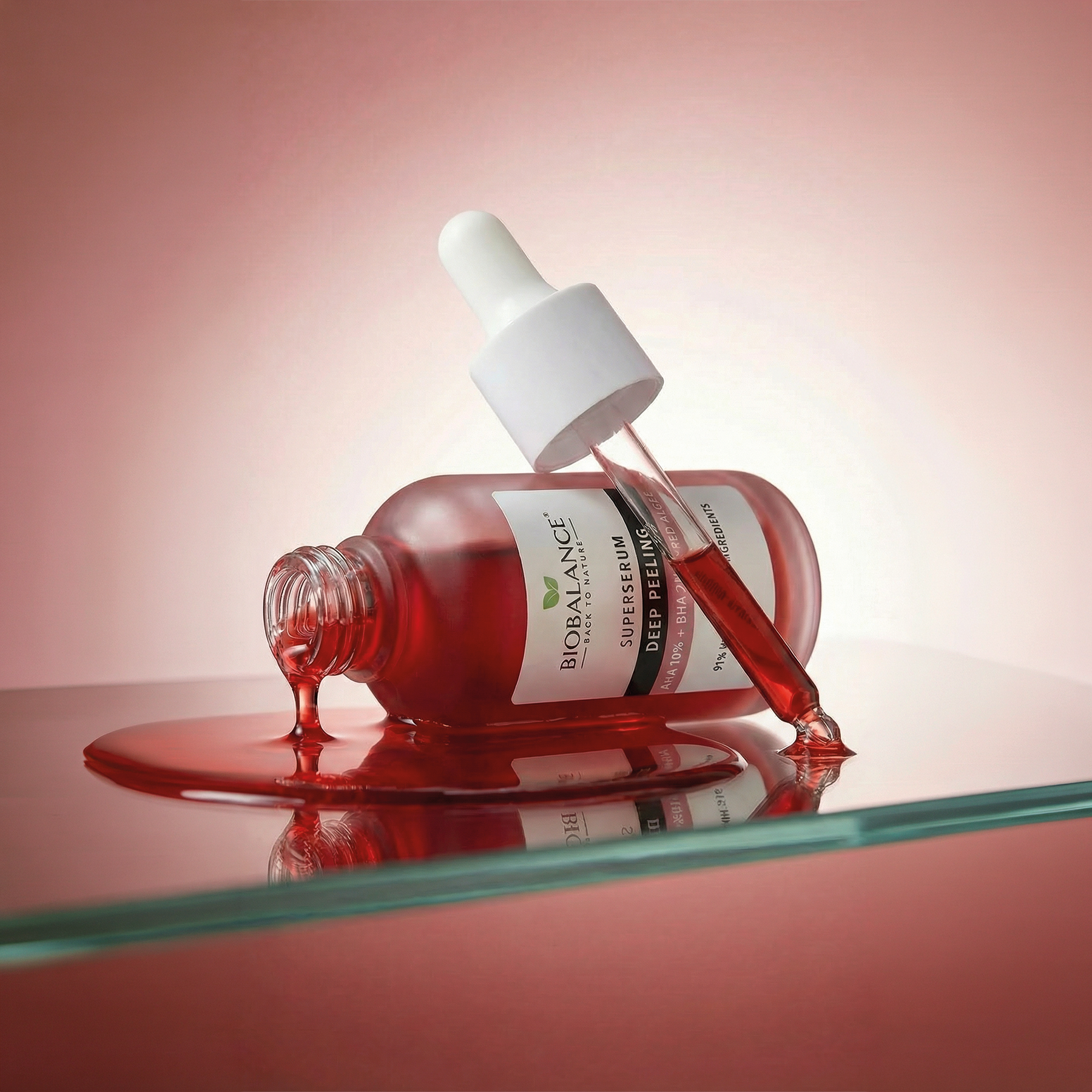 BIO BALANCE Deep Peeling - skaistinantis veido serumas-pilingas su AHA ir BHA