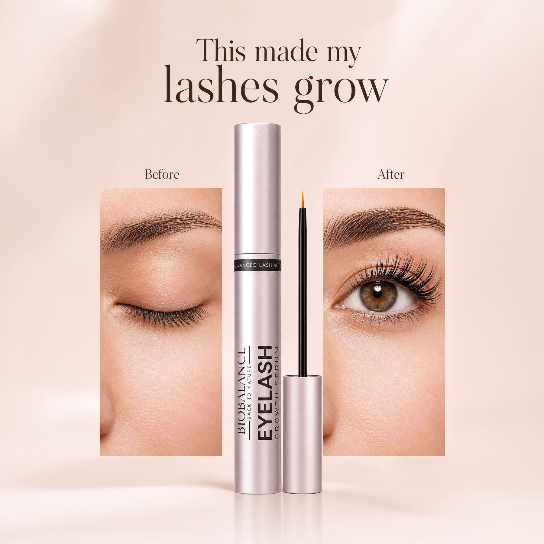 BIO BALANCE Eyelash Serum - blakstienų augimą skatinantis serumas