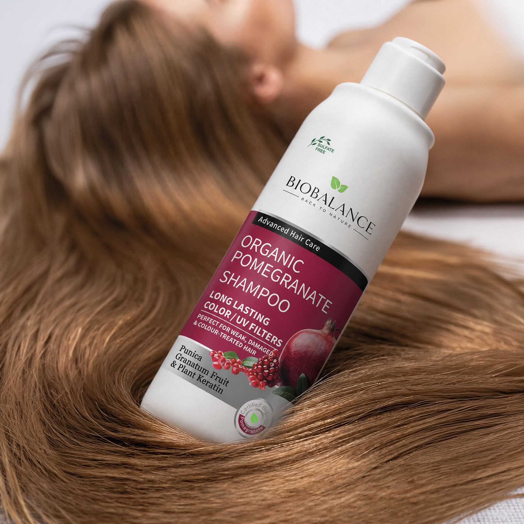 BIO BALANCE ekologiškas rinkinys dažytų plaukų priežiūrai