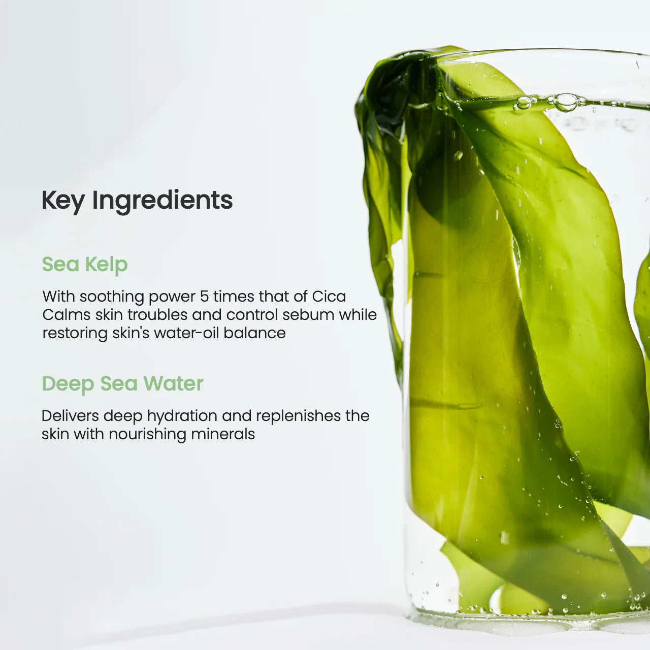 Refreshing Sea Kelp Real Deep Mask - raminanti ir atgaivinanti kaukė (4 vnt)