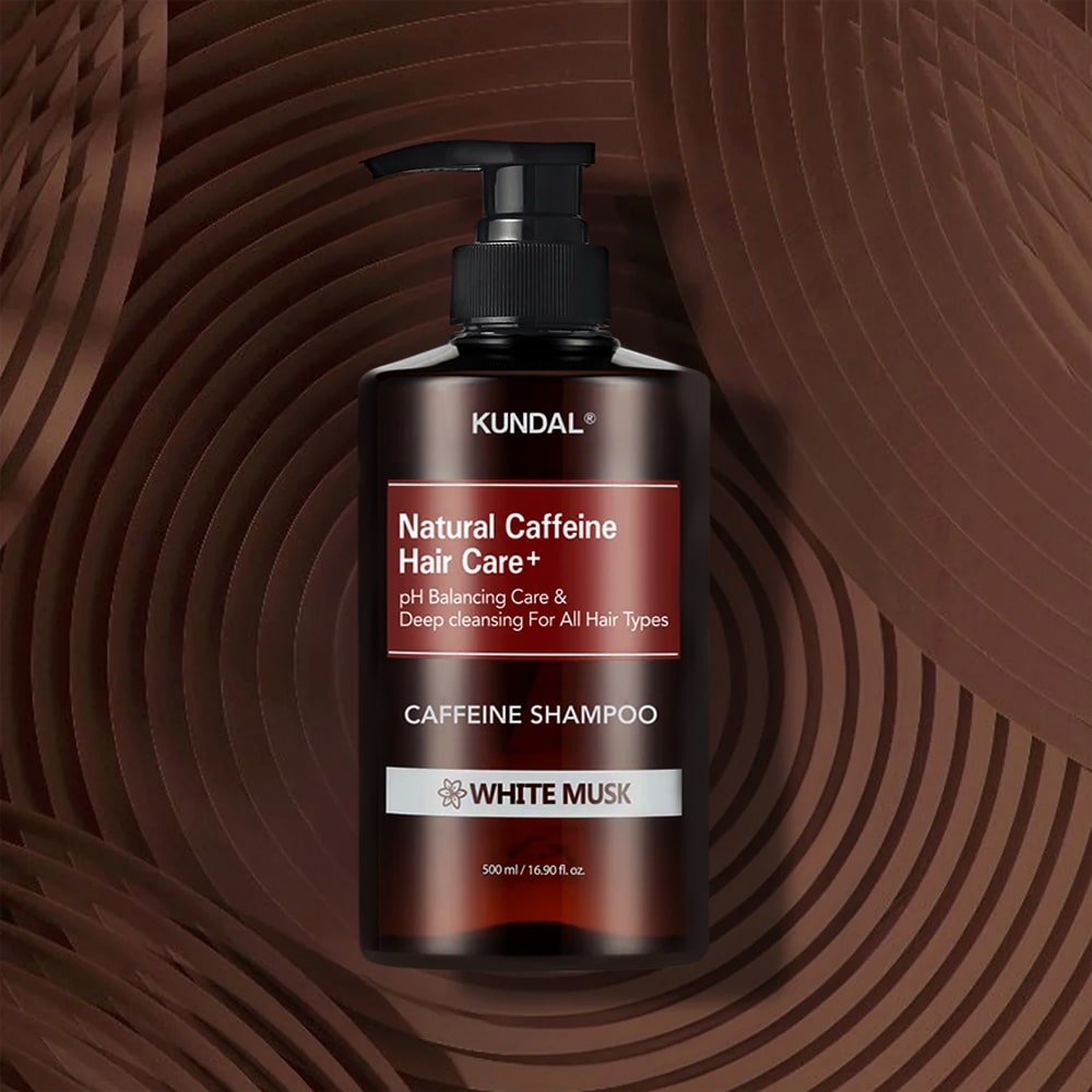 Caffeine Shampoo White Musk – šampūnas muskuso aromato