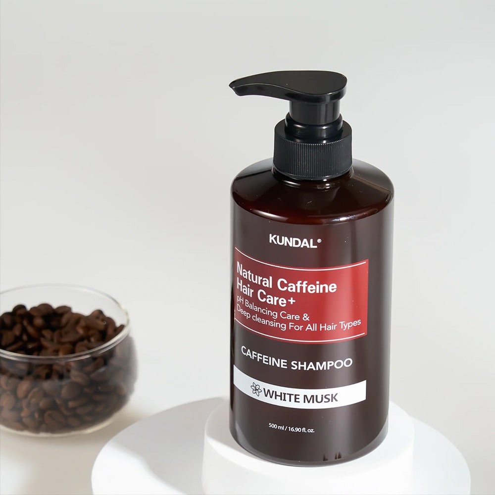 Caffeine Shampoo White Musk – šampūnas muskuso aromato