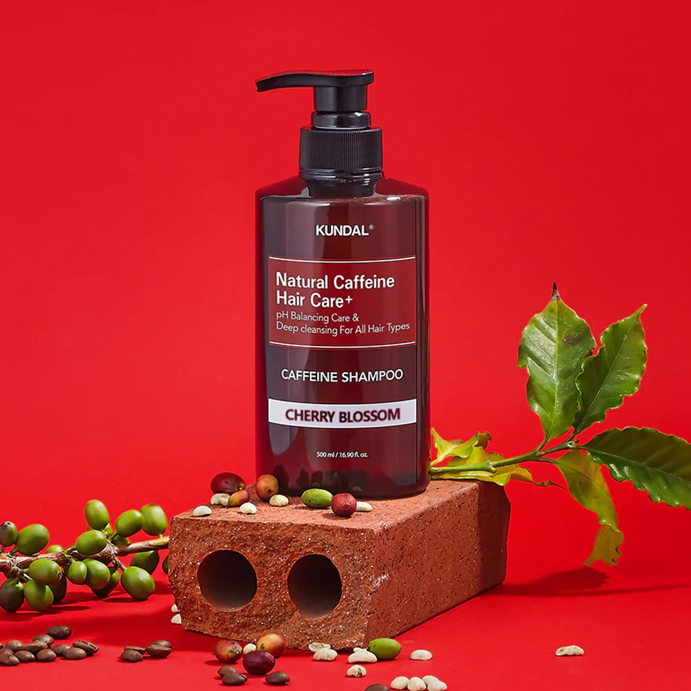 Caffeine Shampoo Cherry Blossom – šampūnas vyšnių žiedų aromato