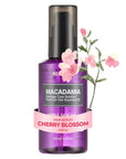 Macadamia Hair Serum Cherry Blossom – serumas plaukų galiukams vyšnių žiedų aromato